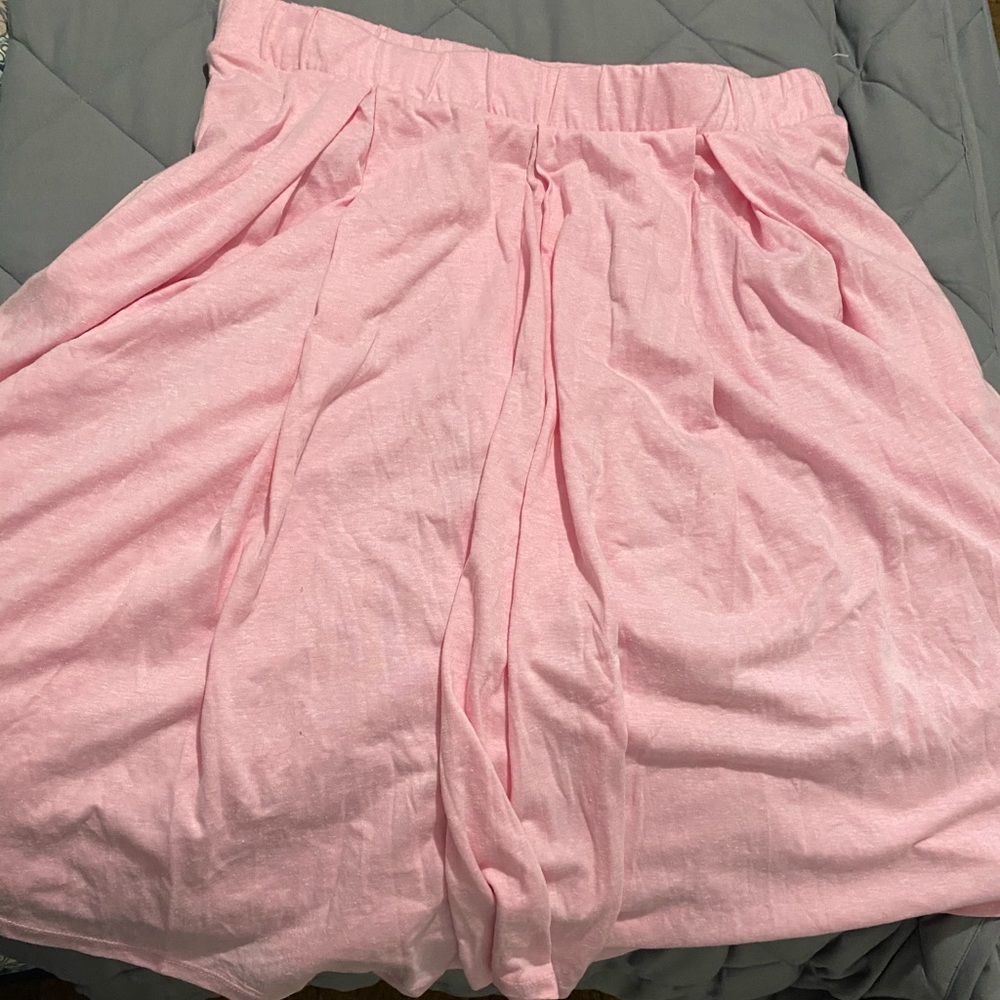 Lularoe light pink Madison skirt with pockets